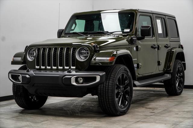 used 2021 Jeep Wrangler Unlimited 4xe car, priced at $30,658