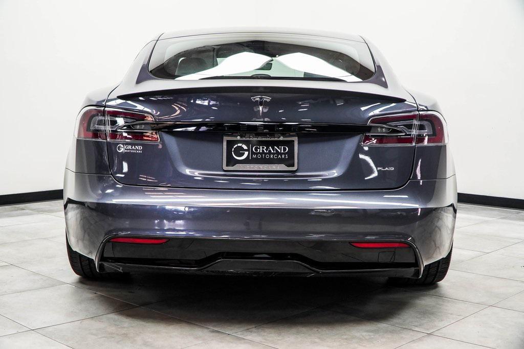 used 2021 Tesla Model S car, priced at $53,999