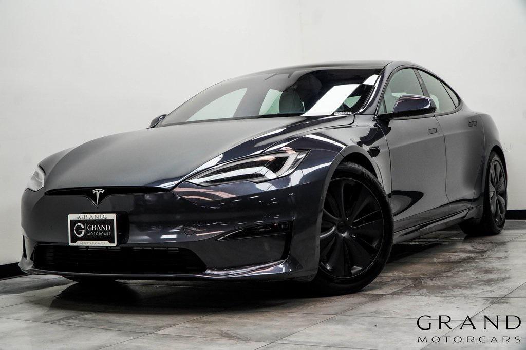used 2021 Tesla Model S car, priced at $53,999
