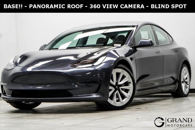 used 2022 Tesla Model 3 car, priced at $20,350