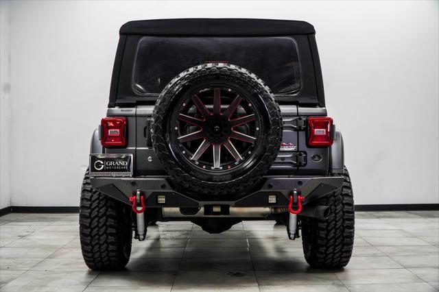 used 2018 Jeep Wrangler Unlimited car, priced at $30,667