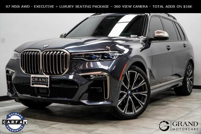 used 2020 BMW X7 car, priced at $42,200