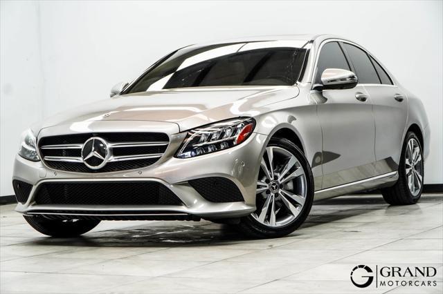 used 2021 Mercedes-Benz C-Class car, priced at $25,800