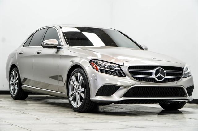 used 2021 Mercedes-Benz C-Class car, priced at $25,800