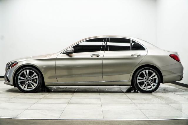 used 2021 Mercedes-Benz C-Class car, priced at $25,800