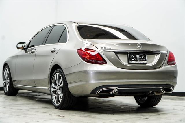 used 2021 Mercedes-Benz C-Class car, priced at $25,800