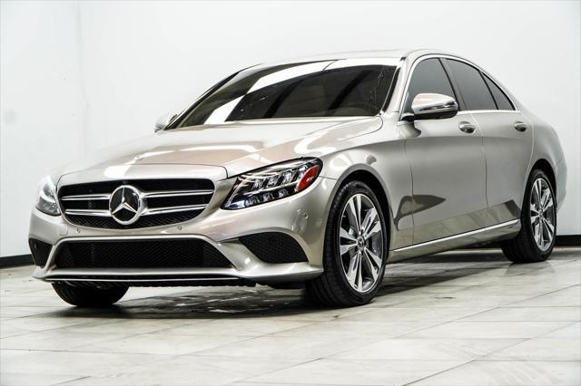 used 2021 Mercedes-Benz C-Class car, priced at $25,800