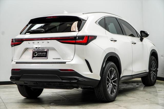 used 2022 Lexus NX 250 car, priced at $35,998