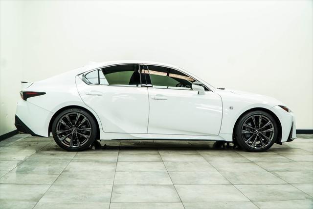 used 2023 Lexus IS 350 car, priced at $46,155