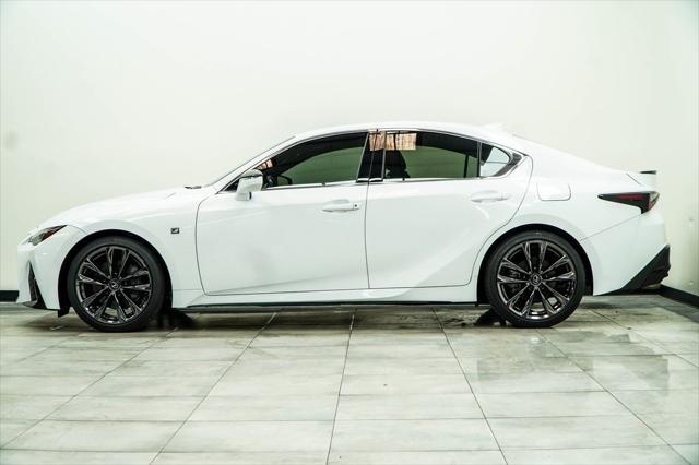 used 2023 Lexus IS 350 car, priced at $46,155