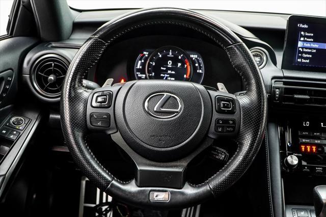 used 2023 Lexus IS 350 car, priced at $46,155