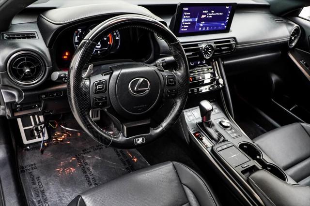used 2023 Lexus IS 350 car, priced at $46,155