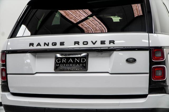 used 2021 Land Rover Range Rover car, priced at $38,000