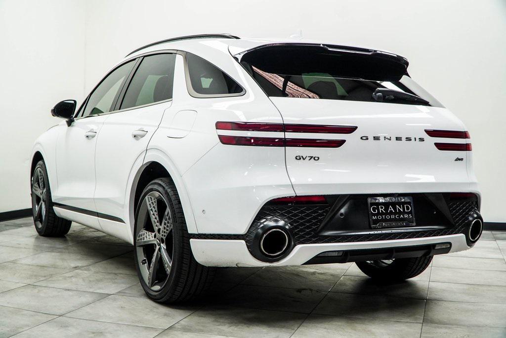 used 2022 Genesis GV70 car, priced at $35,242