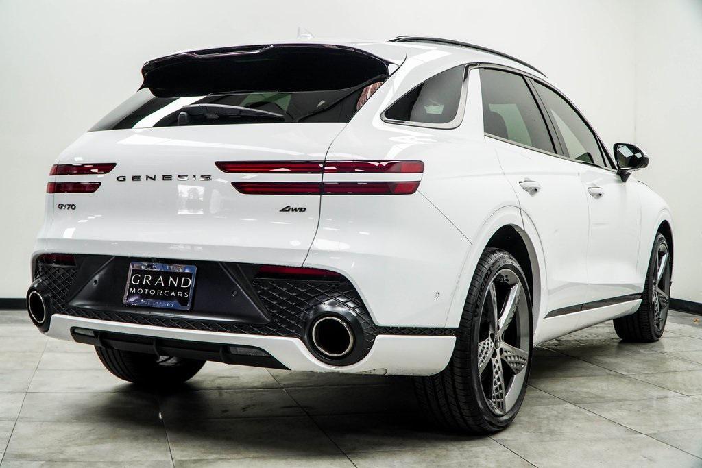 used 2022 Genesis GV70 car, priced at $35,242