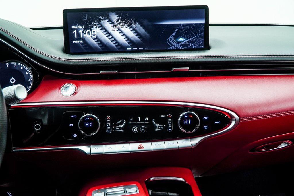 used 2022 Genesis GV70 car, priced at $35,242