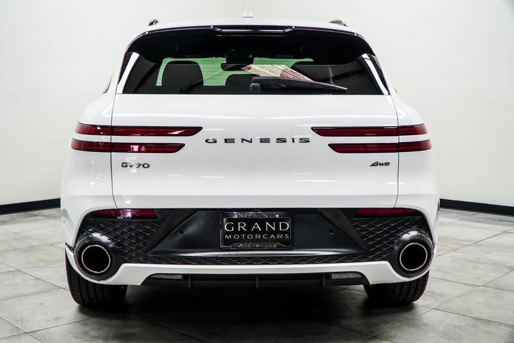 used 2022 Genesis GV70 car, priced at $35,242