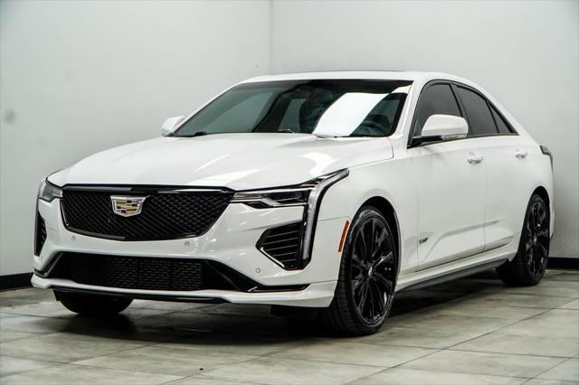 used 2022 Cadillac CT4-V car, priced at $40,775