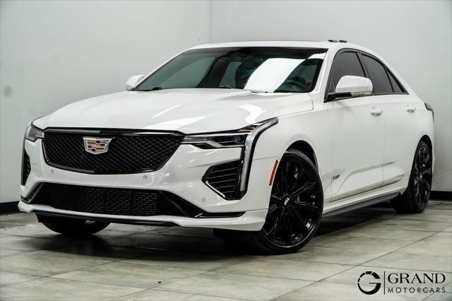 used 2022 Cadillac CT4-V car, priced at $40,775