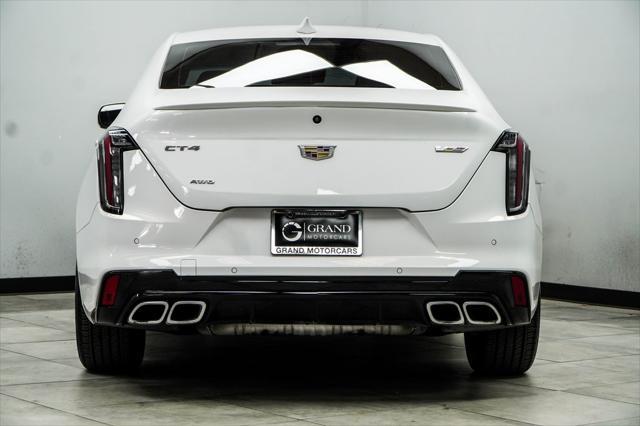 used 2022 Cadillac CT4-V car, priced at $40,775