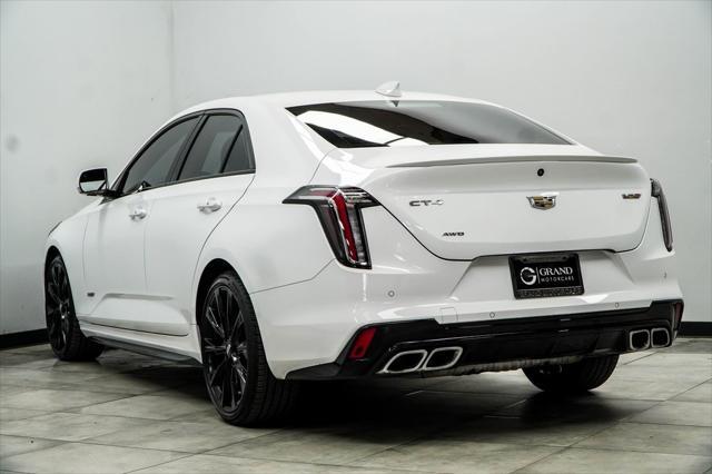 used 2022 Cadillac CT4-V car, priced at $40,775