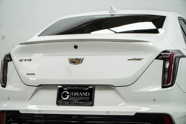 used 2022 Cadillac CT4-V car, priced at $40,775