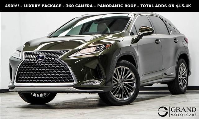 used 2022 Lexus RX 450h car, priced at $43,600