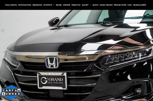 used 2022 Honda Accord Hybrid car, priced at $26,500