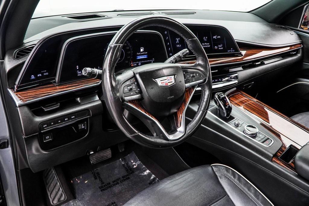 used 2021 Cadillac Escalade car, priced at $59,500