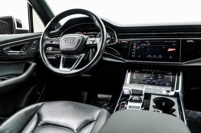 used 2021 Audi Q7 car, priced at $34,465