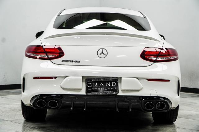 used 2021 Mercedes-Benz AMG C 43 car, priced at $40,500