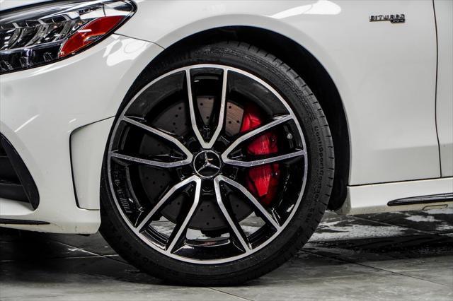 used 2021 Mercedes-Benz AMG C 43 car, priced at $40,500