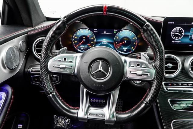 used 2021 Mercedes-Benz AMG C 43 car, priced at $40,500