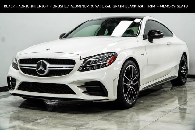 used 2021 Mercedes-Benz AMG C 43 car, priced at $40,500