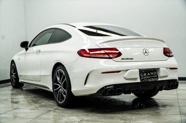 used 2021 Mercedes-Benz AMG C 43 car, priced at $40,500