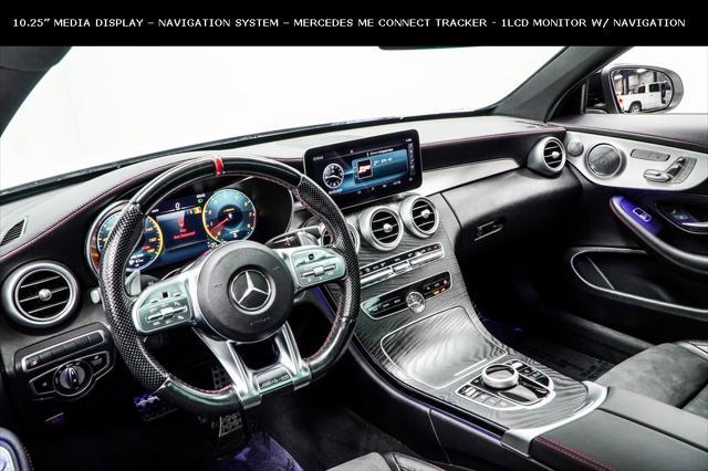 used 2021 Mercedes-Benz AMG C 43 car, priced at $40,500