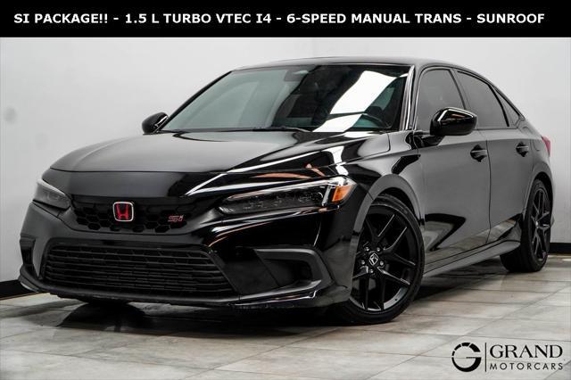 used 2023 Honda Civic Si car, priced at $27,200