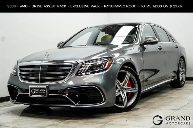 used 2019 Mercedes-Benz AMG S 63 car, priced at $63,487