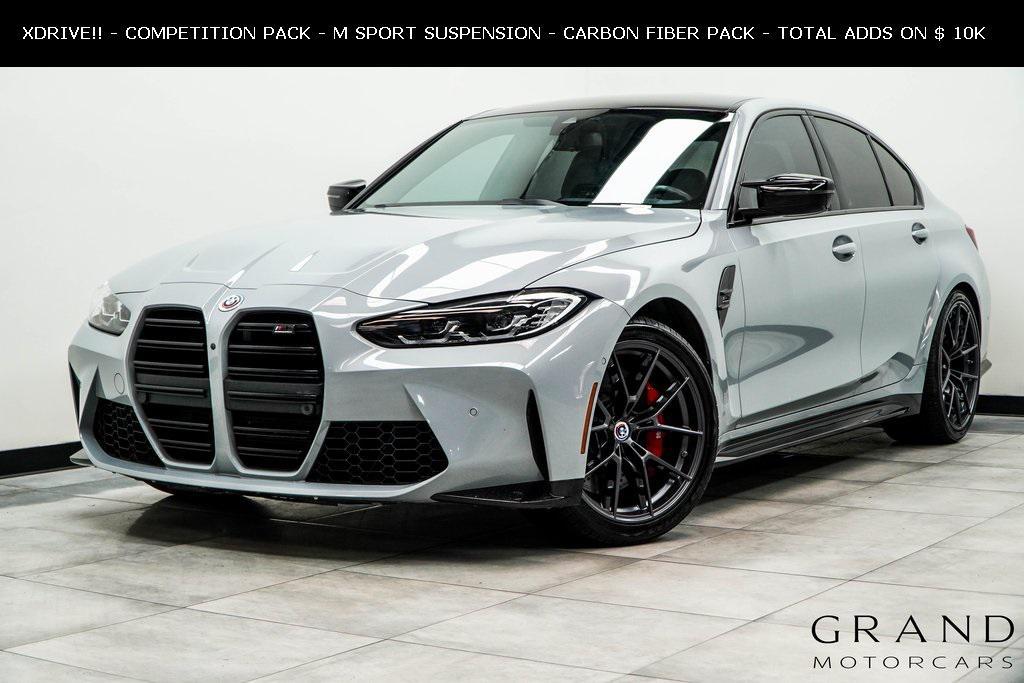 used 2023 BMW M3 car, priced at $83,290