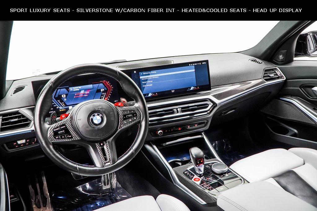 used 2023 BMW M3 car, priced at $80,990
