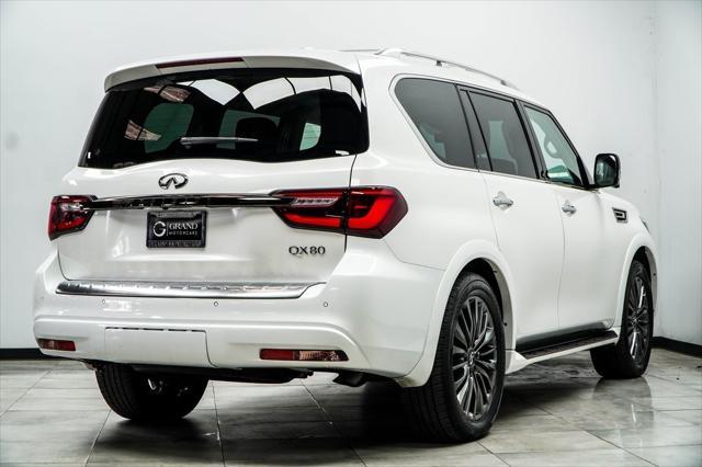 used 2022 INFINITI QX80 car, priced at $38,900