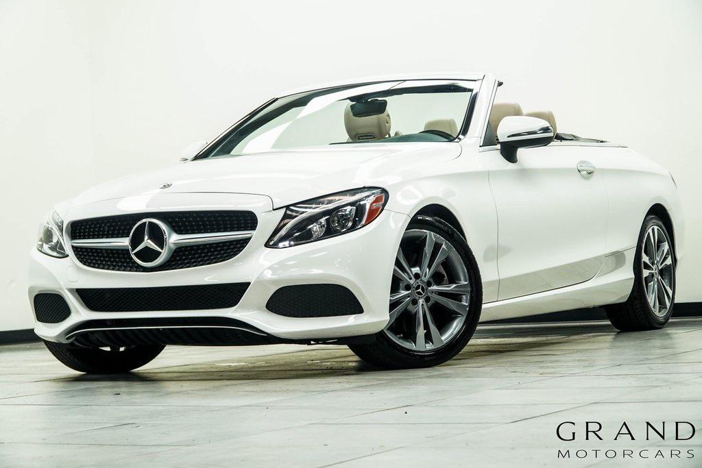 used 2018 Mercedes-Benz C-Class car, priced at $21,800