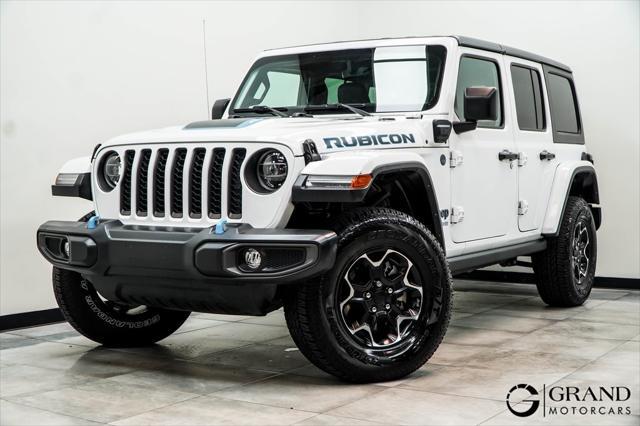used 2022 Jeep Wrangler Unlimited 4xe car, priced at $33,900