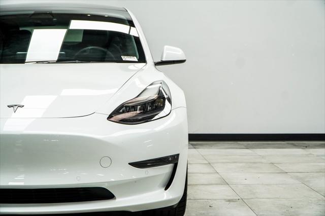 used 2022 Tesla Model 3 car, priced at $27,900
