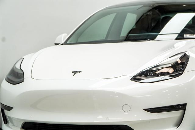 used 2022 Tesla Model 3 car, priced at $27,900