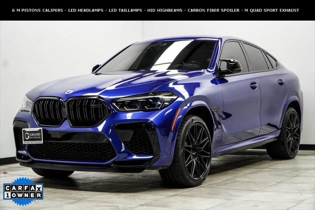 used 2022 BMW X6 M car, priced at $82,900