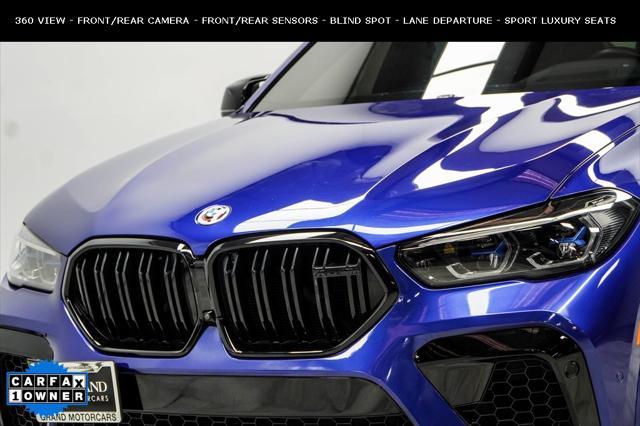 used 2022 BMW X6 M car, priced at $82,900