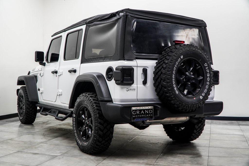 used 2021 Jeep Wrangler car, priced at $26,850