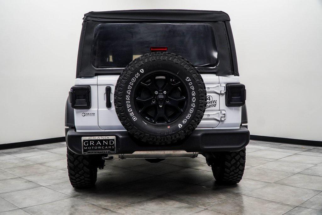 used 2021 Jeep Wrangler car, priced at $26,850