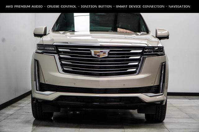 used 2021 Cadillac Escalade car, priced at $61,740